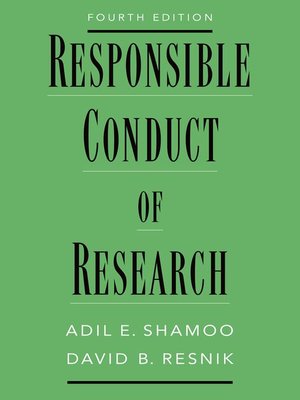 cover image of Responsible Conduct of Research